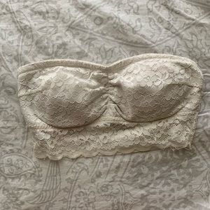 Gilly Hicks White Padded Bandeau